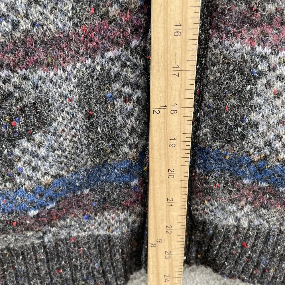 VTG The Fox Collection Wool Blend Sweater Vest Mens Large 90s Retro Grandpa Camp